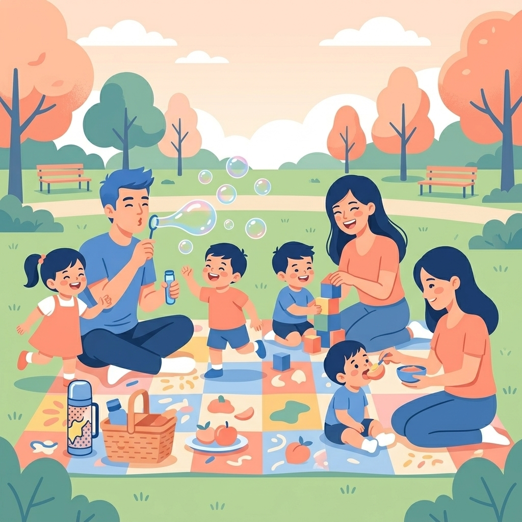 Parenting together with children